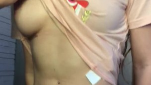 my naughty stepsister loves to make me horny and wake me up sitting hot until i cum inside her