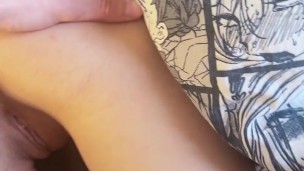 Natural morning fuck with my skinny inked girl