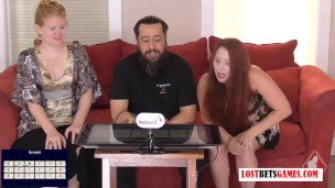 Sharing Is Caring! Wife Plays Stripper Games with Her Husband and Friend