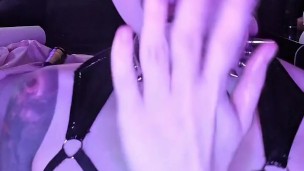 Sucking Dog Dildo POV