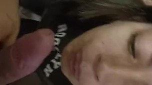 Latina mamando verga rica