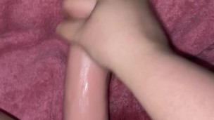 Squirting on my 8 inch dildo – masturbation – solo female – amateur