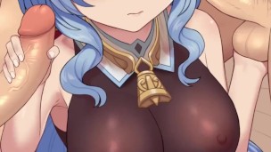 reverse cowgirl creampie gangbang