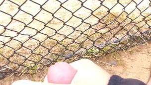 Baseball field 2 cumshot