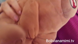 Sin calzon y muy mojadita en el aeropuerto 😜😜😜 Video completo en bolivianamimi.tv