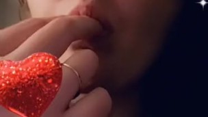 Finger Fucking my Little Mouth